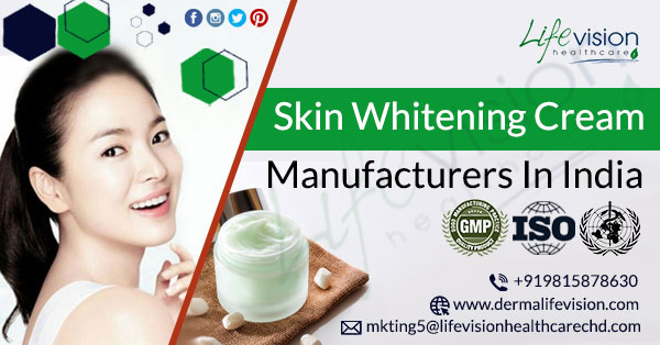 Skin Whitening Cream Manufacturers in India